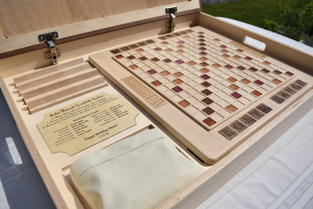 Scrabble Set, box