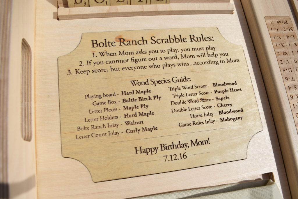 Scrabble rules